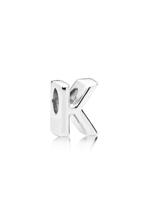 Asafaccessory Harf Charm Gümüş Kaplamadır Gümüş Tek Ebat - Image 1