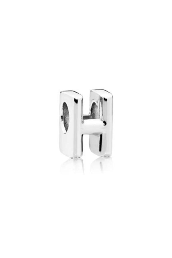 Asafaccessory Harf Charm Gümüş Kaplamadır Gümüş Tek Ebat - Image 1