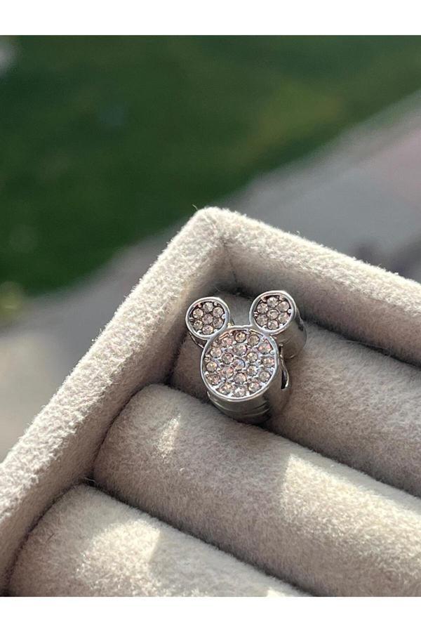 Asafaccessory Mickeymousecharm gri  - Image 1