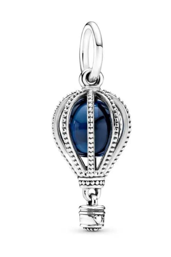 Asafaccessory Sıcak Hava Balonu Charm Gümüş Kaplama Gümüş Tek Ebat - Image 1