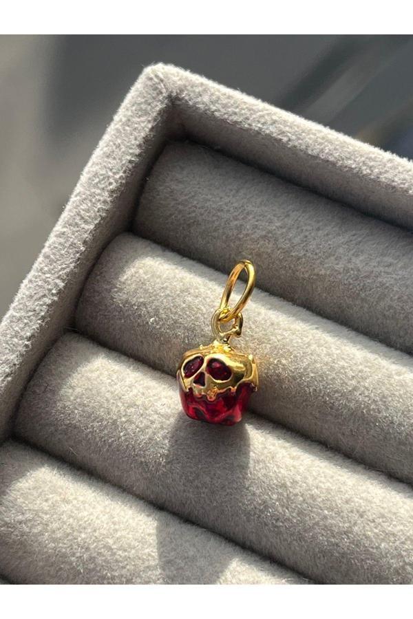Asafaccessory Kötü Kalpli Kraliçe Elma Charm Gold  - Image 1