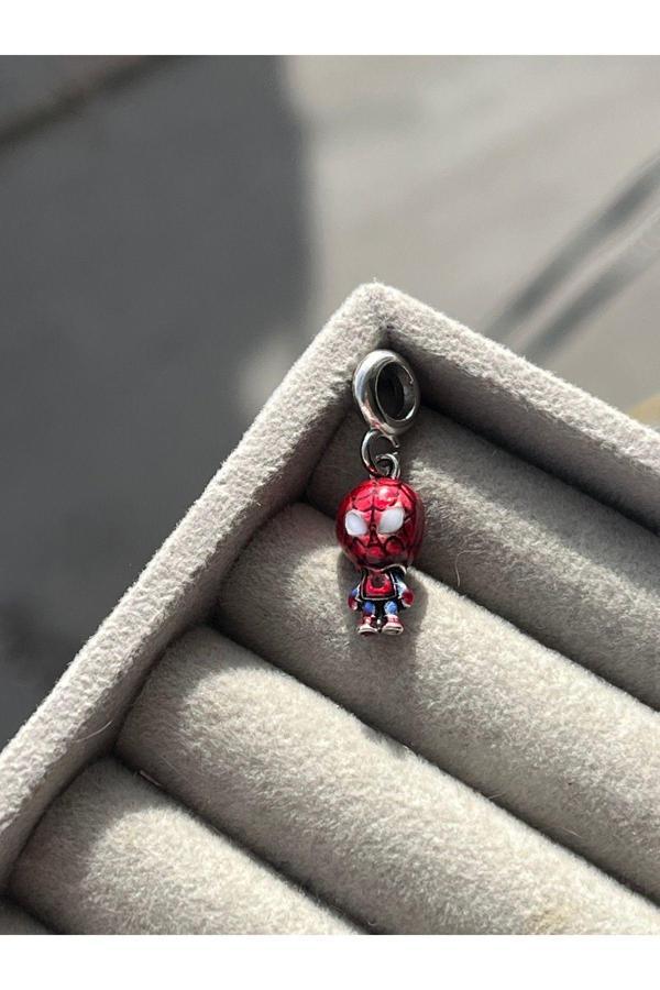 Asafaccessory Sallantılı Örümcek Adam Figür Charm Kırmızı  - Image 1