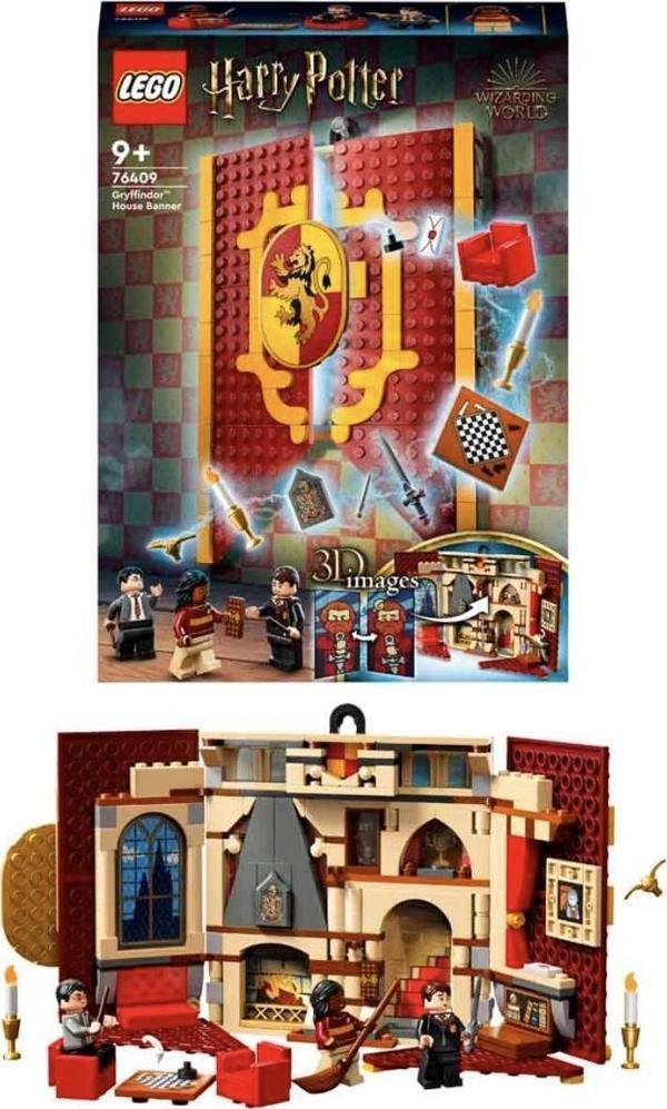 LEGO Harry Potter Gryffindor Binası Bayrağı 76409 +9 Yaş (285 Parça) - Image 1