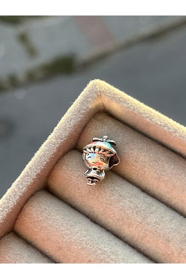 Asafaccessory Çocuk Charm Gümüş Kaplama gri #1 - Image 1