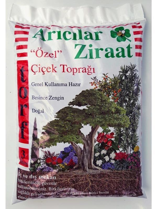 Omnipazar SO-ITOP3 Bitki Çiçek Toprağı Torf Toprak 3 Litre  - Image 1