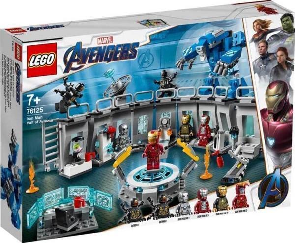 LEGO Marvel Avengers Iron Man Zırh Salonu 76125 +7 Yaş (524 Parça) - Image 1