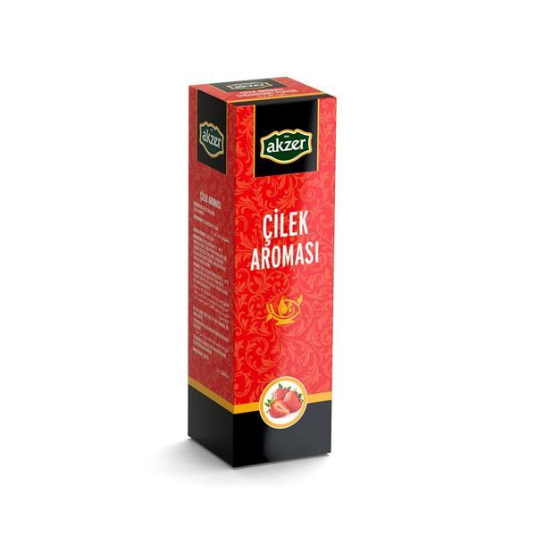 Akzer Çilek Aroması 20 Ml - Image 1