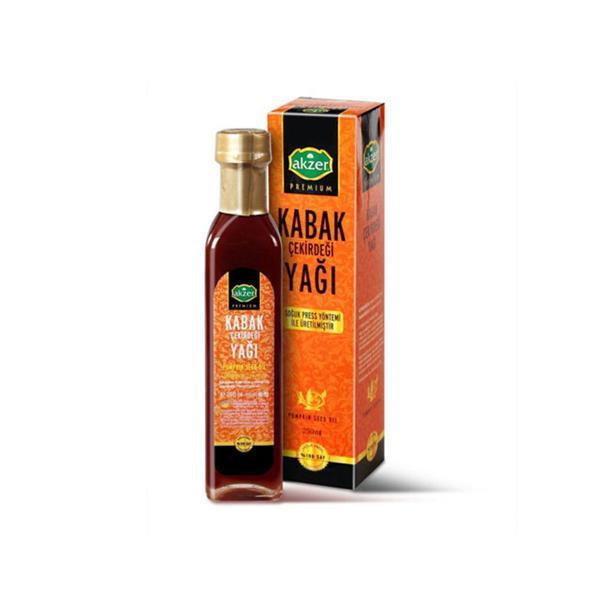 Akzer Kabak Çekirdeği Yağı 250 Cc - Image 1