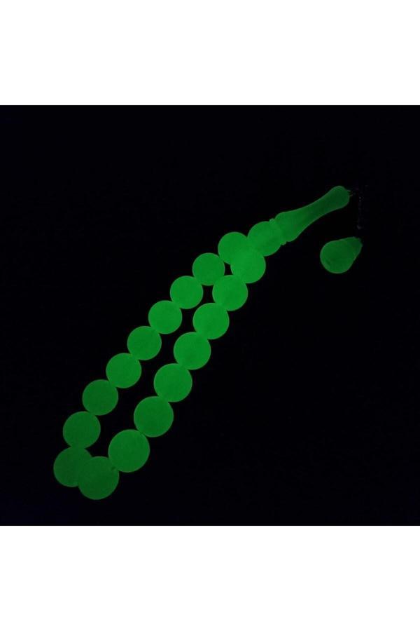 17li Efe Boy Maskot Kedigözü Fosforlu Kedi Gözü Tesbih - Image 1