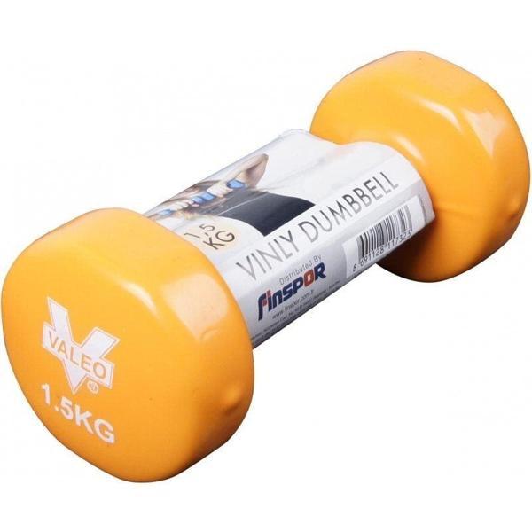 Valeo 1.5 Kg Vinyl Turuncu Dipping Dambıl - Image 1