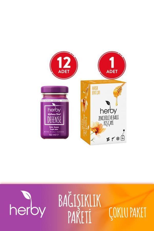 Bağışıklık Paketi (Defense Ginger Shot 12'li Paket + Zencefilli Ballı Kış Çayı) - Image 1