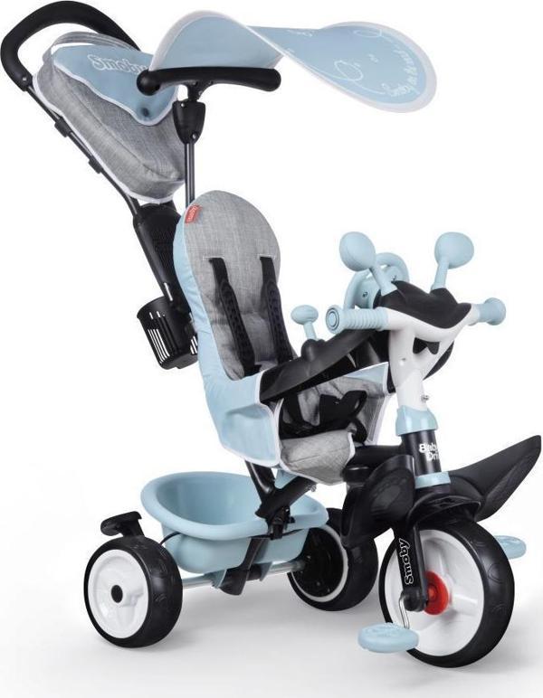 Smoby Baby Driver Comfort 3'ü1 Arada Bisiklet Seti - Mavi 741500 - Image 1
