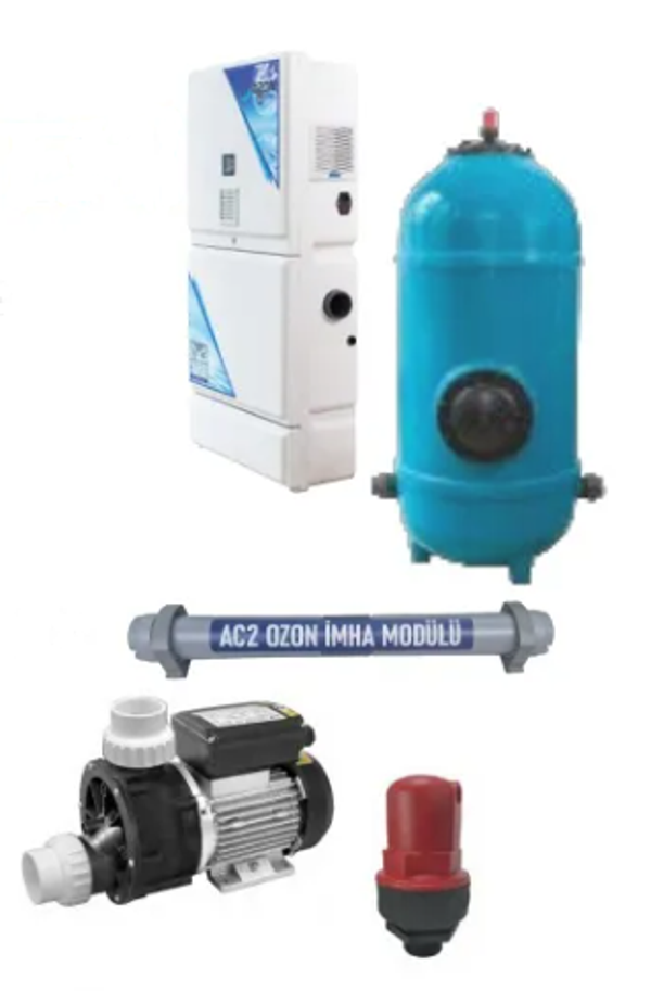 Dozon MAXI SET Havuz Ozon Sistemi 15g/h 1KW- 1/150m3-ToptancıyızBiz - Image 1
