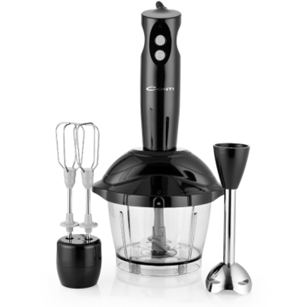 CONTİ CMD 208 S MULTİSET 3 LÜ BLENDER SET SİYAH - Image 1