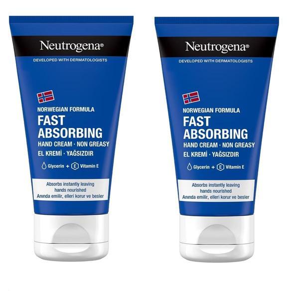 Neutrogena Hızlı Emilen El Kremi 75 ml 2 ADET - Image 1
