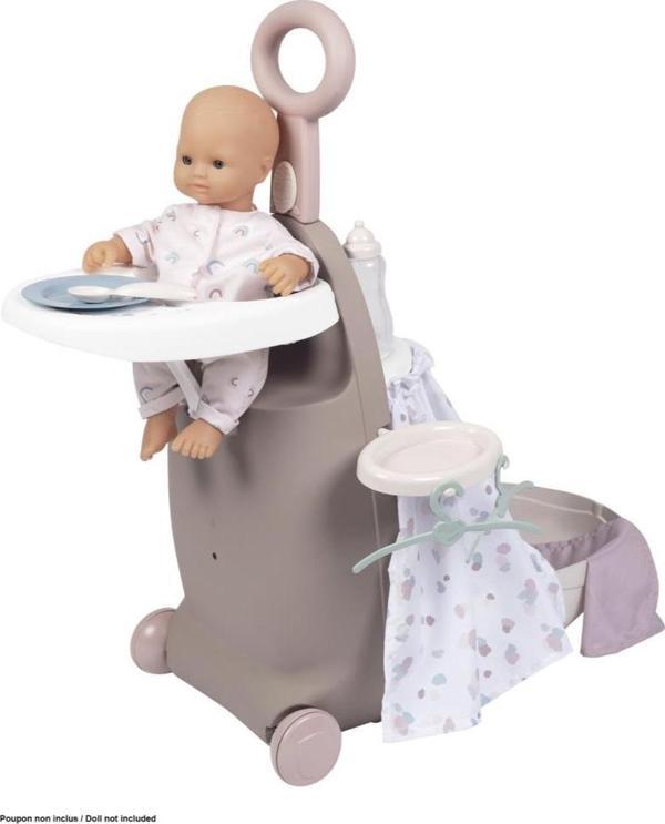 Smoby Baby Nurse 3'ü 1 Arada Oyuncak Bebek Seyahat Seti 220374 - Image 1
