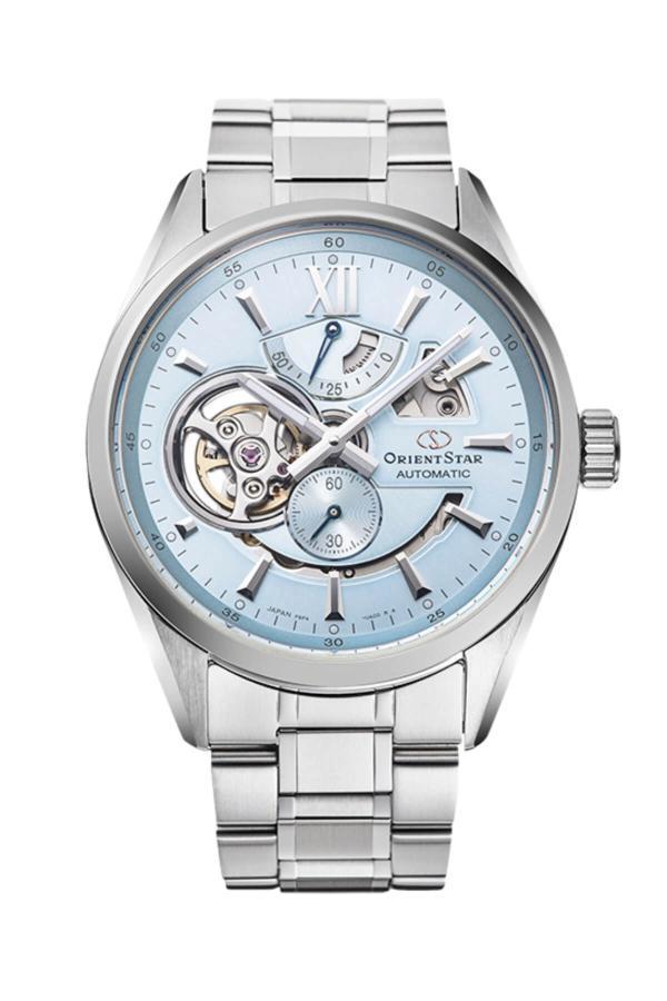 Orient Star RE-AV0127L00B Limited Edition Otomatik Çelik Gri Mavi Kadran Safir Cam 10 ATM 41 mm Erkek Kol Saati - Image 1