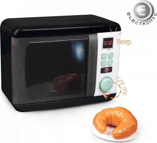 Smoby Tefal Oyuncak Elektronik Mikrodalga Fırın - Siyah 310598 - Image 1