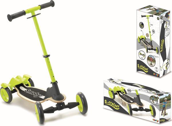 Smoby Wooden 4 Tekerlekli Scooter 750700  - Image 1
