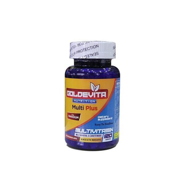 GoldeVita MultiPlus Multivitamin 120 Tablet - Image 1