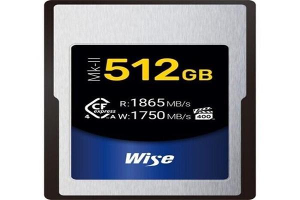 Wise Advanced 512GB CFexpress 4.0 Type A Memory Card - Image 1