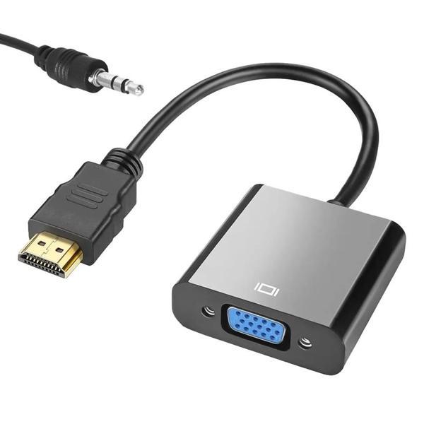 Fully G-537L HDMI to VGA Çevirici Adaptör Ses Çıkışlı - Image 1