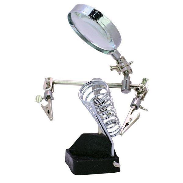 Powermaster PM-7194 3 Konumlu Büyüteç Havya Standı - Image 1