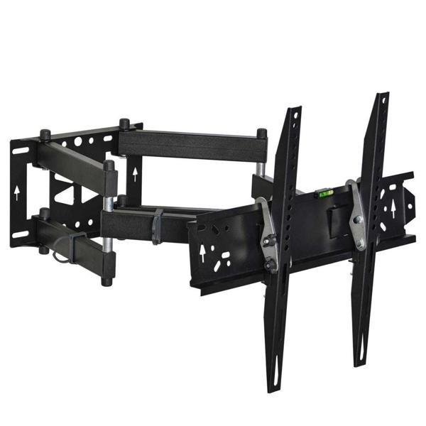 Vontech VT-952 HC Pro 55-98'' Çift Kollu Kilitli Hareketli Televizyon Duvar Askı Aparatı - Image 1