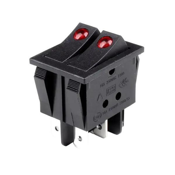 PowerMaster IC-102 İkili Işıklı Mercekli Anahtar - Image 1