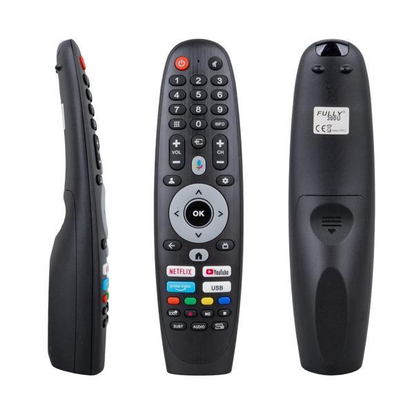 Altus Netflix - Youtube - Prime Video Tuşlu Ses Komutsuz Lcd Led TV Kumanda - Image 1
