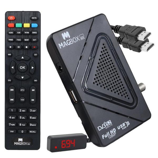 Magbox Homebox Full HD Uydu Alıcısı 4000 Kanal TKGS / Youtube / USB Destekli (Uzatma Display Gözlü) - Image 1