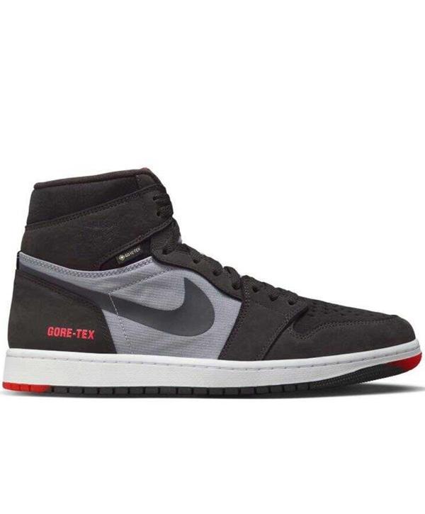 Nike Air Jordan MID Goretex Leather Sneaker Hakiki Deri Bilekli Su Geçirmez Nefes Alan Günlük Spor Ayakkabı Siyah - Image 1