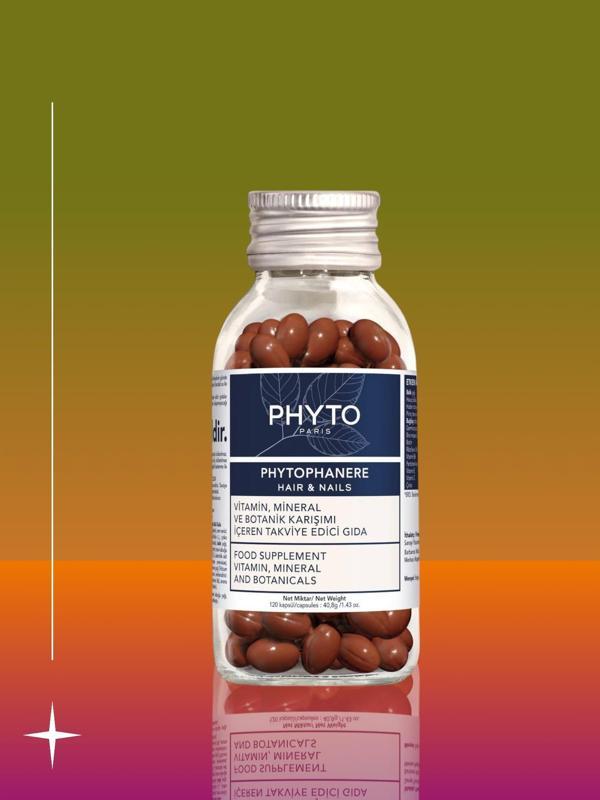PHYTOPHANERE SAÇ & TIRNAK- güç, uzama, hacim - Vitamin Mineral ve Botanik Karışımı İçeren Takviye Edici Gıda 120 Kapsül - Image 1