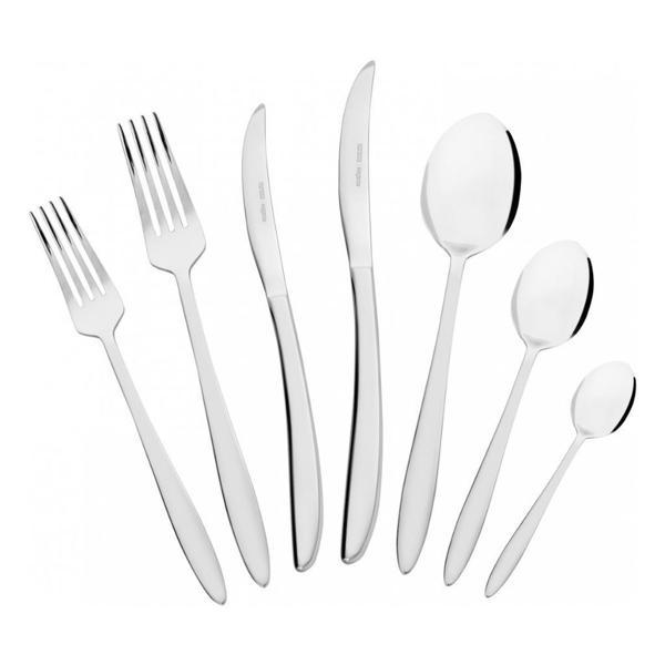 New Athena Elegance Kutulu 84 Parça 12 Kişilik Çatal Kaşık Bıçak Seti - Image 1