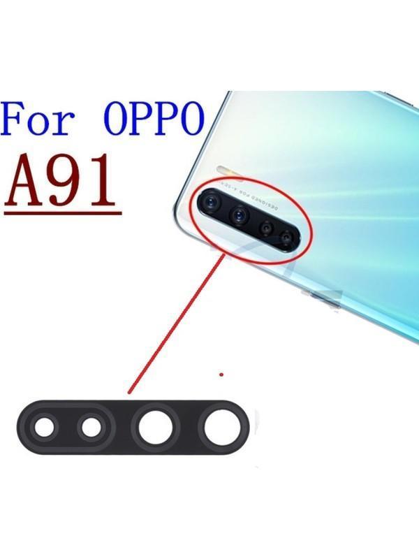 Oppo A91 Arka Kamera Camı Lens Yapışkanlı - Image 1