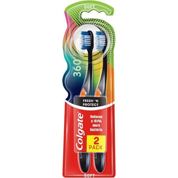 Colgate 360 1+1 Fresh'n Protect Yumuşak - Image 1