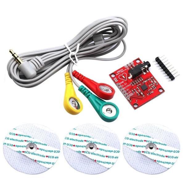 AD8232 Kalp Nabız Ölçme Sensör Modülü - Image 1