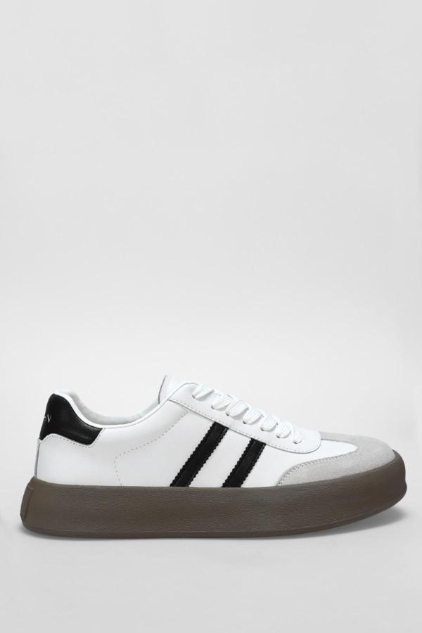 Lufian Erkek Samuel Sneaker Ayakkabı 111230261 Beyaz - Image 1