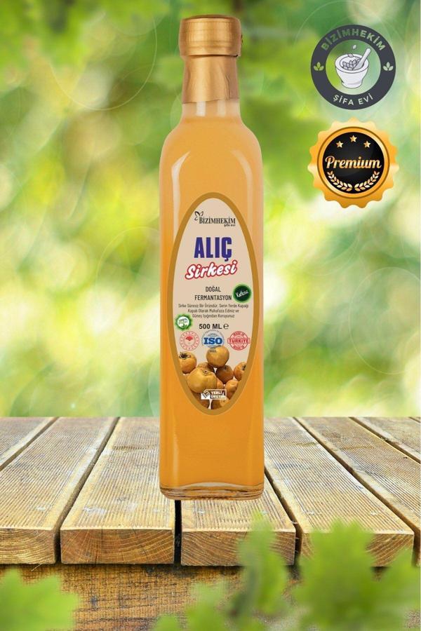 Bizim Hekim Alıç Sirkesi %100 Doğal Fermantasyon Hawthorn Vinegar 500 Ml - Image 1