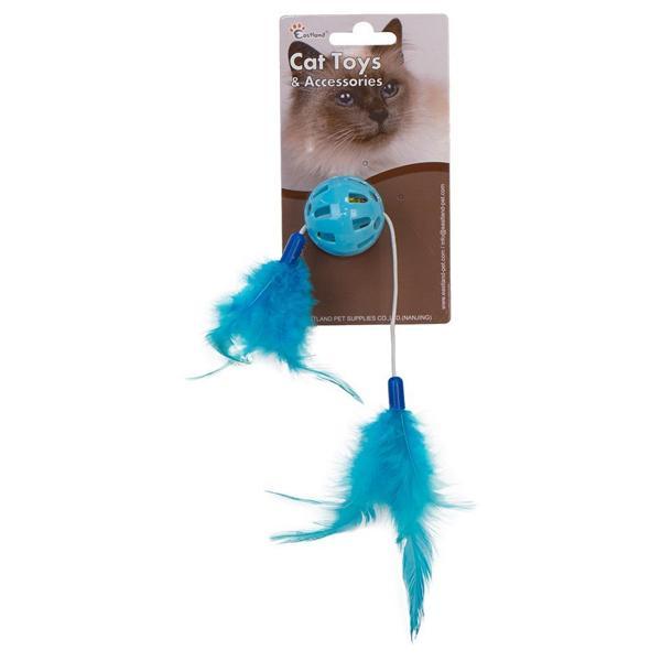 Eastland Tüylü Zilli Plastik Top-çap 4cm - Image 1