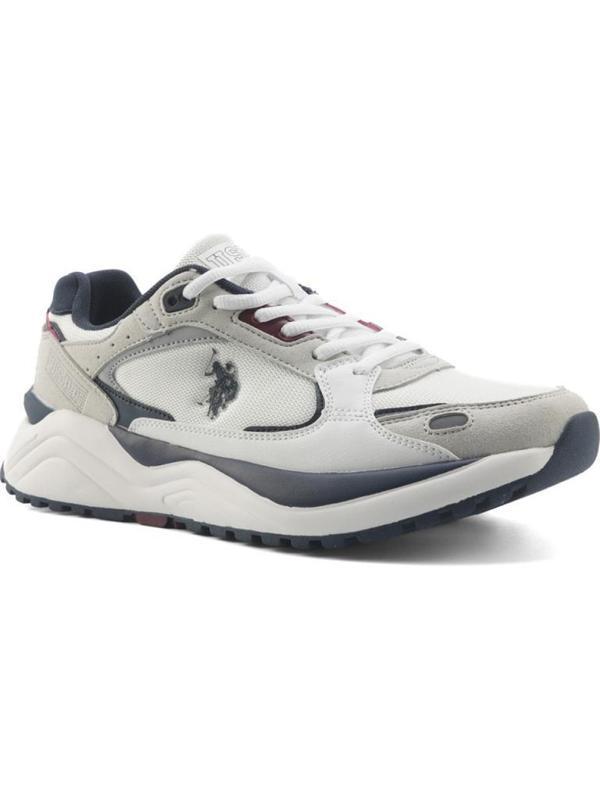 U.S.POLO ASSN MYER 5FX BEYAZ COMFORT CASUAL ANATOMİK SPOR AYAKKABISI - Image 1