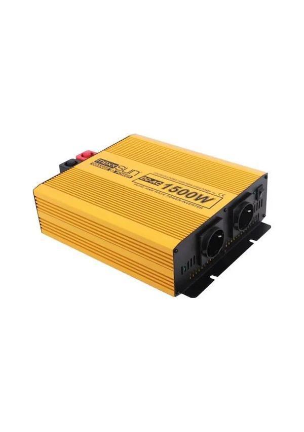Mexxsun 1500 Watt 12V/220V Tam Sinüs İnverter - Image 1