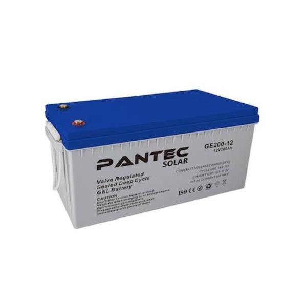 Pantec 200 Amper Solar Jel Akü Derin Döngü - Image 1