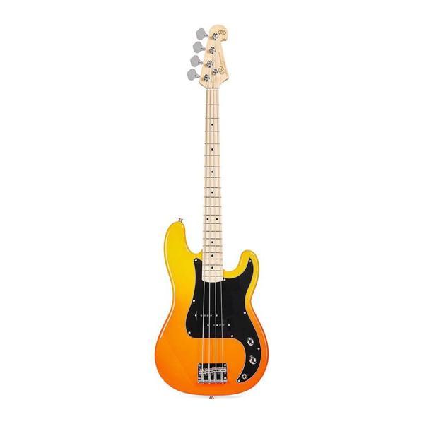 SX SBM2 Bas Gitar (Burning Fire) - Image 1