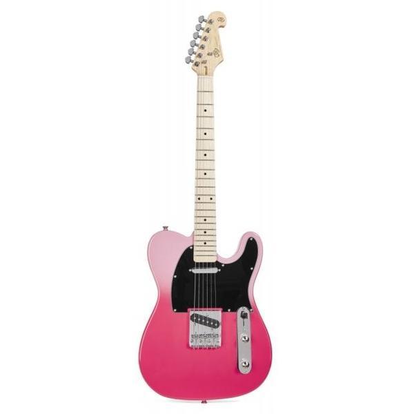 SX SEM2 Elektro Gitar (Pink Twilight) - Image 1