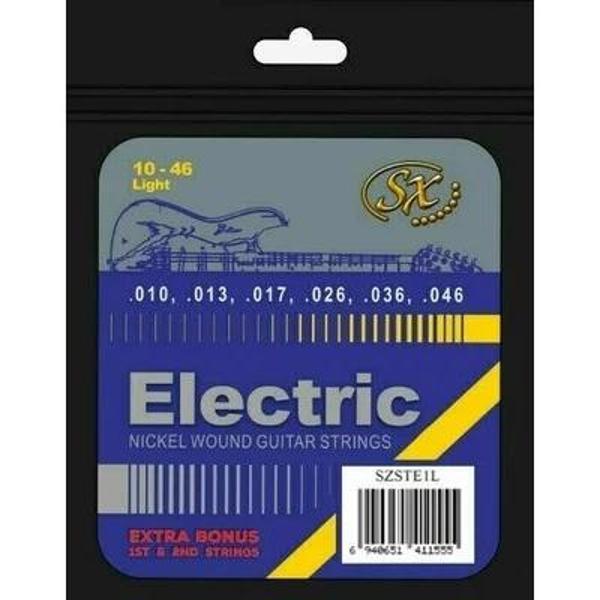 SX SZSTE1L Light Elektro Gitar Teli (10-46) - Image 1