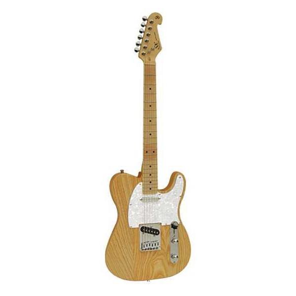 SX Telecaster Elektro Gitar (Natural) - Image 1