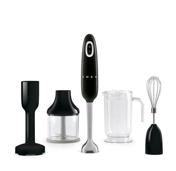 Smeg El Blender Set Black Hbf22bleu - Image 1