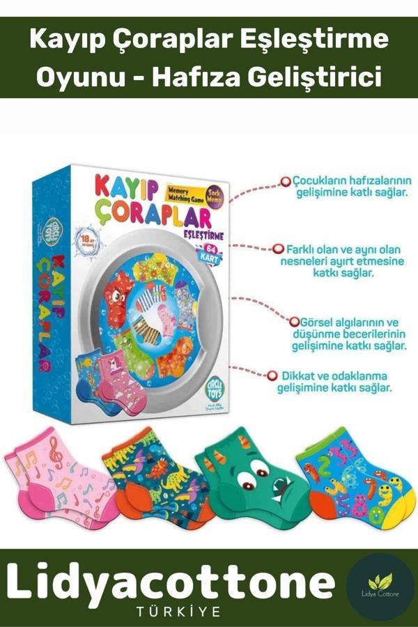Özel Üretim Eğlendiren Zeka Geliştiren Eğitici El Göz Koordinasyonu Kayıp Çoraplar Eşleştirme Oyunu - Image 1