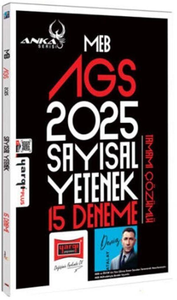 2025 MEB AGS Anka Serisi Sayısal Yetenek Tamamı Çözümlü 15 Deneme Yargı Yayınları - Yargı Yayınları - Image 1